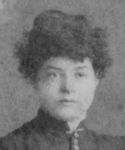 Della Snyder Kiser Cox b. 1873 face